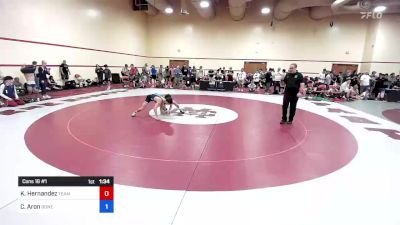 55 kg Cons 16 #1 - Keyan Hernandez, Team Champs Wrestling Club vs Caio Aron, Boneyard Wrestling Academy