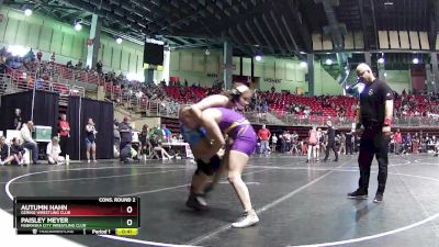 120 lbs Cons. Round 2 - Paisley Meyer, Nebraska City Wrestling Club vs Autumn Hahn, Gering Wrestling Club