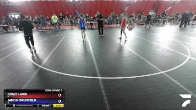 122 lbs Cons. Round 3 - Grace Laird, IL vs Jaelyn Brumfield, IL