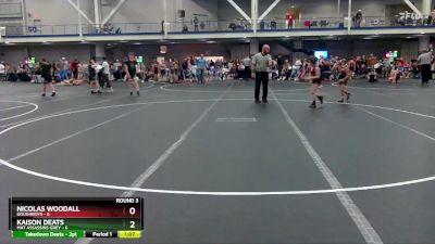 60 lbs Round 3 (8 Team) - Kaison Deats, Mat Assassins Grey vs Nicolas Woodall, Doughboys