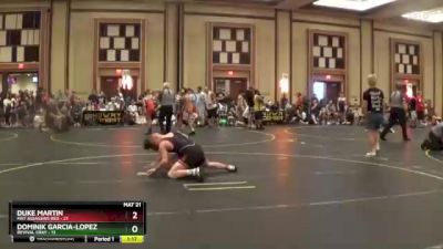 150 lbs Semis & 1st Wrestleback (8 Team) - Dominik Garcia-Lopez, Revival Gray vs Duke Martin, Mat Assassins Red