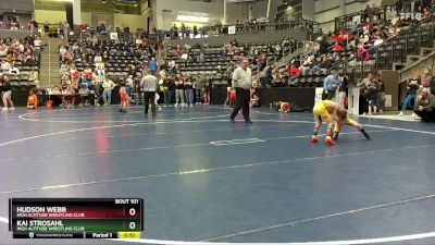 50 lbs 7th Place Match - Hudson Webb, High Altitude Wrestling Club vs Kai Strosahl, High Altitude Wrestling Club