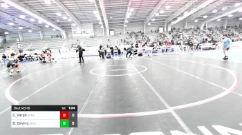 120 lbs Quarterfinal - Chris Vargo, Quest School Of Wrestling vs Benjamin Davino, Team Shutt Penguin