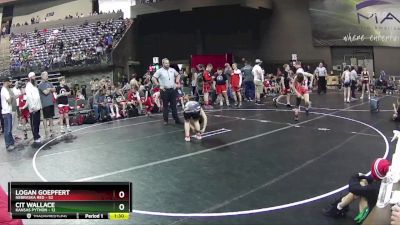 112 lbs Round 5 (6 Team) - Logan Goepfert, Nebraska Red vs Cit Wallace, Kansas Python