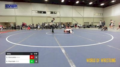 90 lbs Rr Rnd 1 - Onofre Gonzales, Northern Colorado 14U vs Gaige Pozniak, Aggression Legionaries 14u