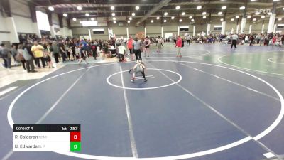 58 lbs Consi Of 4 - Reed Calderon, Fearless WC vs Uriah Edwards, El Paso Supers WC