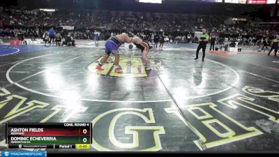 285 lbs Cons. Round 4 - Dominic Echeverria, Hermiston HS vs Ashton Fields, Redmond