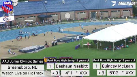 Replay: High Jump - 2022 AAU Junior Olympic Games | Jul 31 @ 8 AM