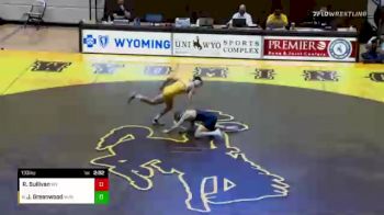 133 lbs Job Greenwood, Wyoming vs Ryan Sullivan, West Virginia