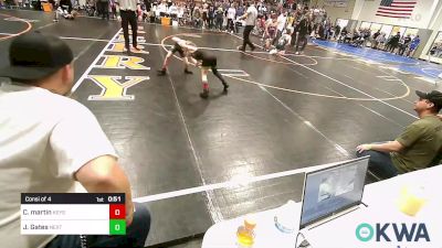 61 lbs Consi Of 4 - Camon Martin, Keystone Kids vs Jax Gates, NextGen Wrestling