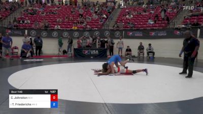 55 kg Rnd Of 32 - Cade Johnston, Revival School Of Wrestling vs Titan Friederichs, MN Elite Wrestling Club