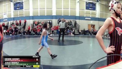 54 lbs Round 1 (4 Team) - Cole Cooper, Dragon Wrestling Club vs Lucas Adkins, Columbus North Wrestling Club