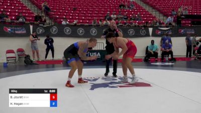 86 kg Cons 16 #2 - Blake Jouret, Beaver Wrestling Club vs Hoke Hogan, Georgia