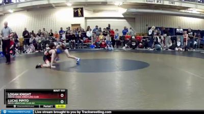 70 lbs Champ. Round 2 - Lucas Pipito, Delta Wrestling Club Inc. vs Logan Knight, Indian Creek Wrestling Club