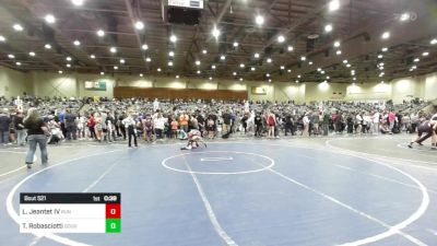 62 lbs Quarterfinal - Laval Jeantet IV, Run To Danger vs Tucker Robasciotti, Douglas County Grapplers