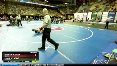 144 Class 2 lbs Semifinal - Lincoln LaFave, Savannah vs Andrew Manley, Seneca