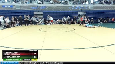 113 lbs Semifinal - Ayden Caywood, Bulldog Wrestling Club vs Aiden Valerio, Caldwell Wrestling Club