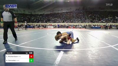 94 lbs Round Of 32 - Cale Richardson, Edmond North vs Antonio Gonzalez, Unattached