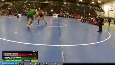 125 lbs Finals (2 Team) - Paxton Rosen, Central Oklahoma vs Isaiah DeLaCerda, Adams State