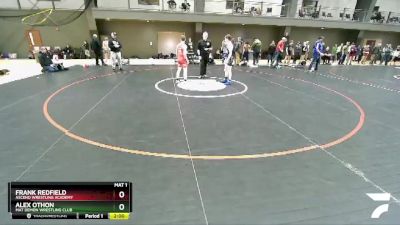 113 lbs Champ. Round 1 - Frank Redfield, Ascend Wrestling Academy vs Alex Othon, Mat Demon Wrestling Club