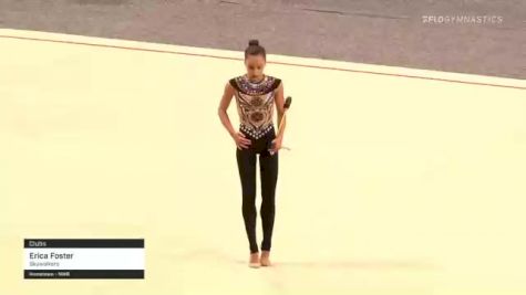 Erica Foster - Clubs, Skywalkers - 2021 USA Gymnastics Championships