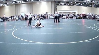 62 lbs Quarterfinal - Joshua Gustafson, NM Outlawz vs Christopher Barone, Barone Wc