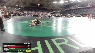 3A 152 lbs Cons. Round 2 - Wyatt Chabot, Bainbridge vs Adam Kloeppel, O`Dea