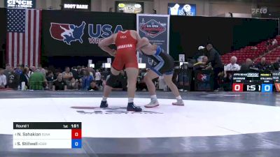 110 kg Round 1 - Nicholas Sahakian, Sunkist Kids/Monster Garage vs Sampson Stillwell, Kobra Kai Training