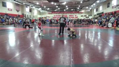 75 lbs Quarterfinal - Kalvin Halls, No Nonsense Wrestling vs Dominick Jackson, Saints