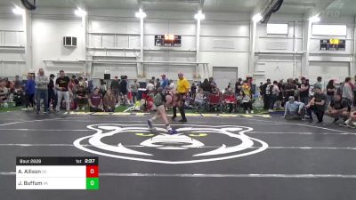 C-102 lbs Semifinal - Alex Allison, SC vs Jacob Buffum, VA