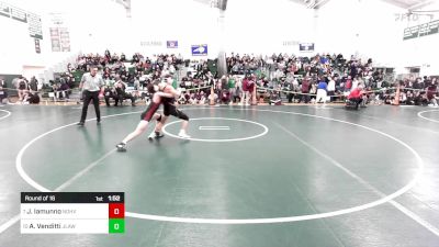 150 lbs Round Of 16 - Jace Iamunno, North Haven vs Amilio Venditti, Jonathan Law