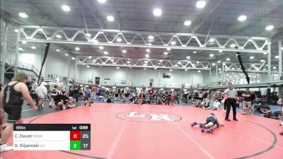 85 lbs Final - Clint Dwyer, Brawler Elite Blue vs Beau Siljanoski, Olympic