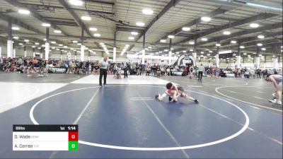 88 lbs Rr Rnd 2 - Derek Wade, Dominate WC vs Aydann Correa, TUF California Wr Ac