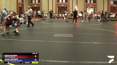 96 lbs Round 2 - Adam Petrov, Headhunters WC vs Omar Niyazov, Scanlan Wrestling Academy