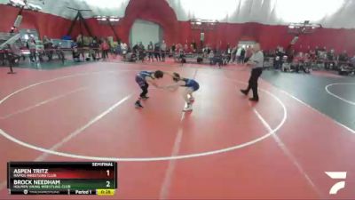 102 lbs Semifinal - Brock Needham, Holmen Viking Wrestling Club vs Aspen Tritz, Rapids Wrestling Club