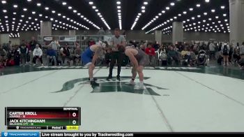 197 lbs Semis (4 Team) - Carter Kroll, Lourdes vs Jack Kitchingham, Oklahoma City