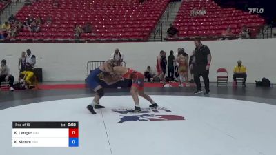 65 kg Rnd Of 16 - Kage Lenger, Viking RTC vs Kade Moore, Tiger Style Wrestling Club