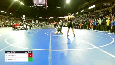 215 lbs Consi Of 16 #1 - Anthony Nixon, Merced vs Ethan Naus, Frontier