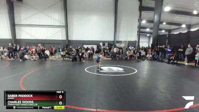 52-54 lbs 2nd Place Match - Saber Paddock, NWWC vs Charles Woods, FordDynastyWrestlingClub