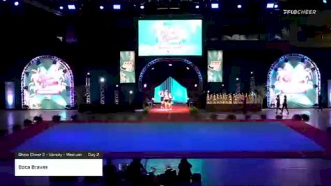Boca Braves [2020 Show Cheer 2 - Varsity - Medium Day 2] 2020 Pop Warner National Cheer & Dance Championship