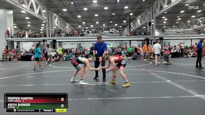 113 lbs Semis (4 Team) - Pepper Martin, TNWC White vs Keith Barker, Empire