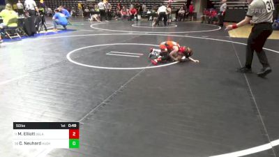 50 lbs Round Of 16 - Maverick Elliott, Delaware Valley vs Christopher Neuhard, Hughesville