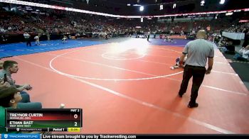 D1-106 lbs Cons. Semi - Treynor Curtin, Reedsburg Area vs Ethan Bast, West Bend West