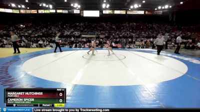 G 107 lbs Semifinal - Taylor Call, Hillcrest Girls vs Livia Briggs, Meridian Girls