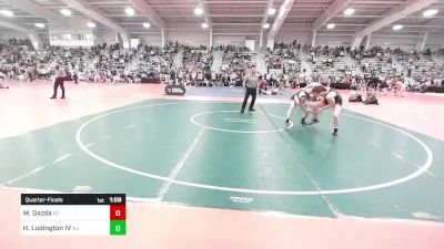 182 lbs Quarterfinal - Matthew Gazda, AZ vs Harvey Ludington IV, NJ