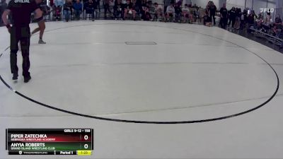 158 lbs Round 1 - Anyia Roberts, Grand Island Wrestling Club vs Piper Zatechka, Nebraska Wrestling Academy