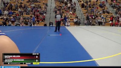 70 lbs Quarterfinal - Jackson Rozeboom, Hutchinson vs Nathan Nelson, MN Elite