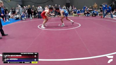 165 lbs Semifinal - Layth Qouchbane, OR vs Alex Herrera, OR