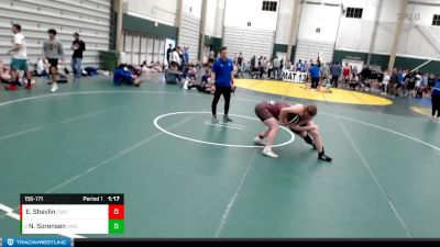 156-171 lbs Round 3 - Nevaeha Sorensen, Hastings Wrestling Club vs Ella May Shevlin, CWO