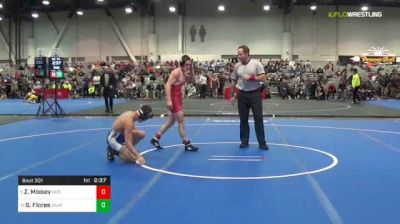 125 lbs Rd Of 16 - Zeke Moisey, Nebraska vs Sidney Flores, Air Force